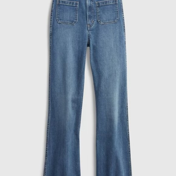 High Rise '70s Flare Jeans (mid-size friendly) - Picture 5 of 7